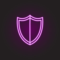 Poster - Great idea neon style icon. Simple thin line, outline vector of food and drink icons for ui and ux, website or mobile application