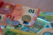 Der Euro - Währung - Scheine und Münze