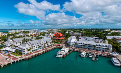 Fototapete - Port of Key West, Florida, USA