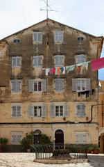 Wall Mural - Old building Corfu town Greece