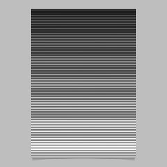 Poster - Geometric stripe flyer - abstract gradient vector template