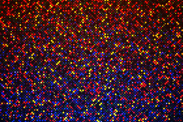 Poster - Abstract pixel mosaic color vector illustration. Squares and bricks.