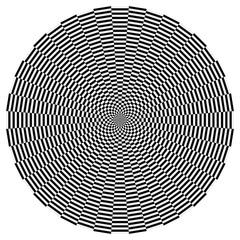 Aufkleber - monochrome abstract background. circle design