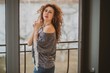 © T.Den_Team - Psychology of modern woman, different mood, seasonal depression of young lady