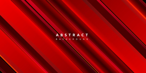 Wall Mural - Abstract technology red stripe speed background for cover business presentation or website wallpaper