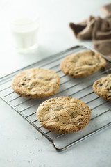 Poster - Traditional homemade chocolate chip cookies