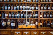 Old Drug Store, Pharmacy Museum In Wroclaw, Poland