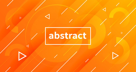 Poster - Abstract dynamic trendy background. Cool gradient backdrop vector design.
