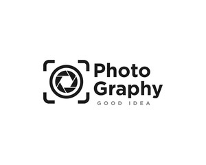 Wall Mural - Camera Photography Logo Icon Design Vector