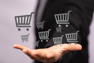 Shopping cart as part of the network in hand . The concept of Innovation in e-Commerce.