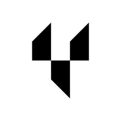 Fototapete - Letter Y logo. Icon design. Template elements - vector sign
