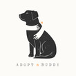 adopt, adoption, animal, art, banner, black, care, cartoon, cat, character, collection, concept, creative, cute, design, dog, domestic, doodle, elements, flat, friend, friendly, friendship, graphic, h