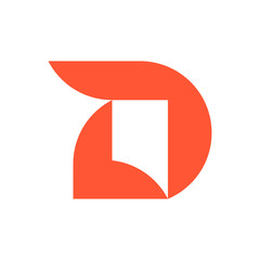Poster - Letter D logo. Icon design. Template elements - vector sign