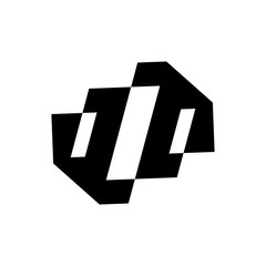 Fototapete - Abstract logo. Icon design. Template elements - vector sign
