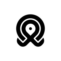 Fototapete - Abstract logo. Icon design. Template elements - vector sign