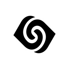 Fototapete - Abstract logo. Icon design. Template elements - vector sign
