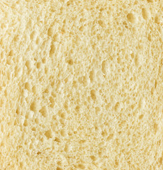 Canvas Print - white bread texture