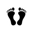 © Alwie99d - footprints vector icon template black color editable. footprints vector icon symbol Flat vector illustration for graphic and web design.