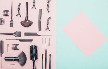 Wall Mural - Beauty tools