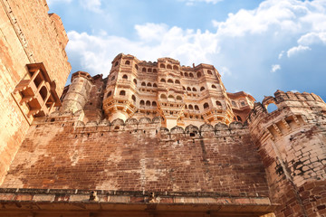 Wall Mural - Mehrangarh Fort , Jodhpur. Rajasthan, India