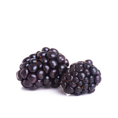 Wall Mural - blackberry or fresh blackberry on a background new.