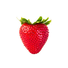 Wall Mural - strawberry or strawberry with concept on background new.