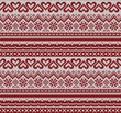 © Gala19 - Vector seamless Christmas knitted patten.