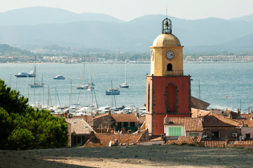 Clock Tower in St Tropez