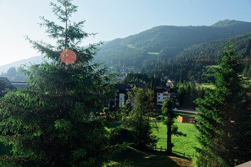 Poster - Panoramic view of countryside of Bad Kleinkirchheim in Austria