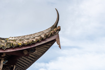 Wall Mural - Eaves and roofs in Chinese Architecture