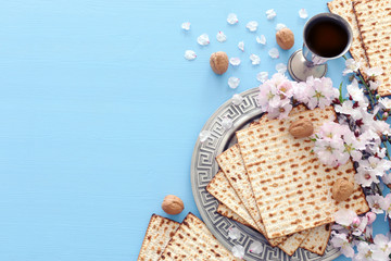 pesah celebration concept (jewish passover holiday)