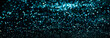 blue glitter texture christmas abstract - panoramic background or bokeh with blank space