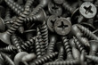 © ABCreative - Black steel screws for wood used in carpentry and handicrafts for industrial and household. Best for drywall.