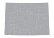 Colorado counties map