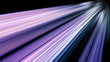 © bluebackimage - Speed Light Data Network Stream Technology abstract 3D illustration background