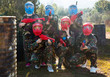 © JackF - Kids ready for paintball game