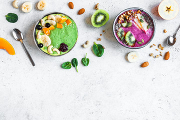 Poster - Colorful Smoothie Bowls