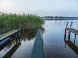Fototapeta Pomosty - Ruppiner See lake in Brandenburg, Germany.