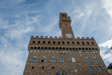 Sticker - Piazza della Signoria is the central square of Florence,