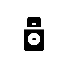 Poster - make installation disc icon. Perfect for application, web, logo and presentation template. icon design solid style