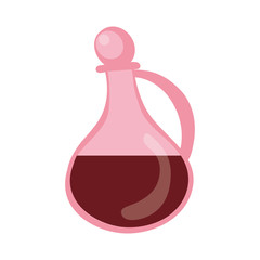 Poster - wine jar drink isolated icon