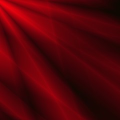 Wall Mural - Red sunrise abstract line web background