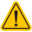 hazard sign icon vector triangle