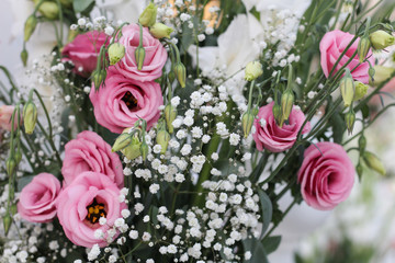 Wedding Flower Detail Closeup Colorful