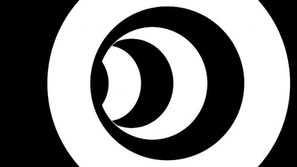 Aufkleber - Black and white stripes. Computer generated abstract background, 3D rendering backdrop