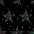 © Skutiherra - Starry pattern with dark glitter