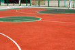 © Шатыров Александр - Children's basketball court with a rubber coating