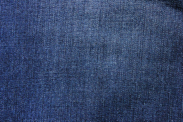 Wall Mural - Jeans texture background, denim dark blue clothing material surface. Empty dark blue denim pattern blank seamless jeans textile, natural fabric with copy space