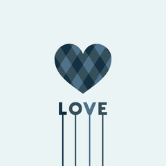 Poster - Creative design of heart and love illustration