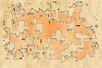 ancient map sample